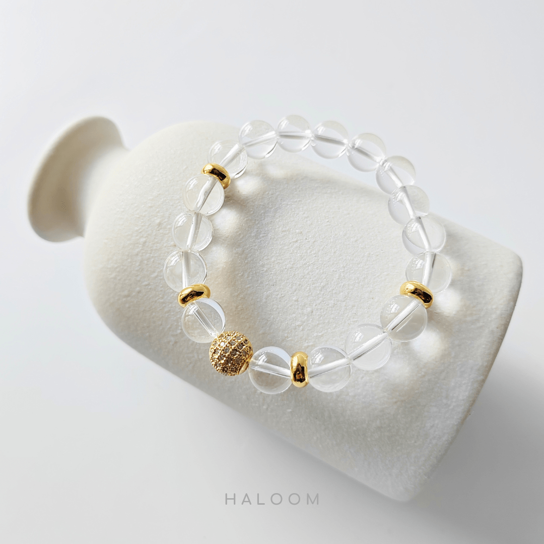 Clear Quartz bracelet (10mm)