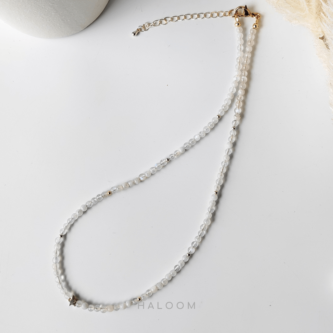 Protect & Soothe - Blue moonstone necklace