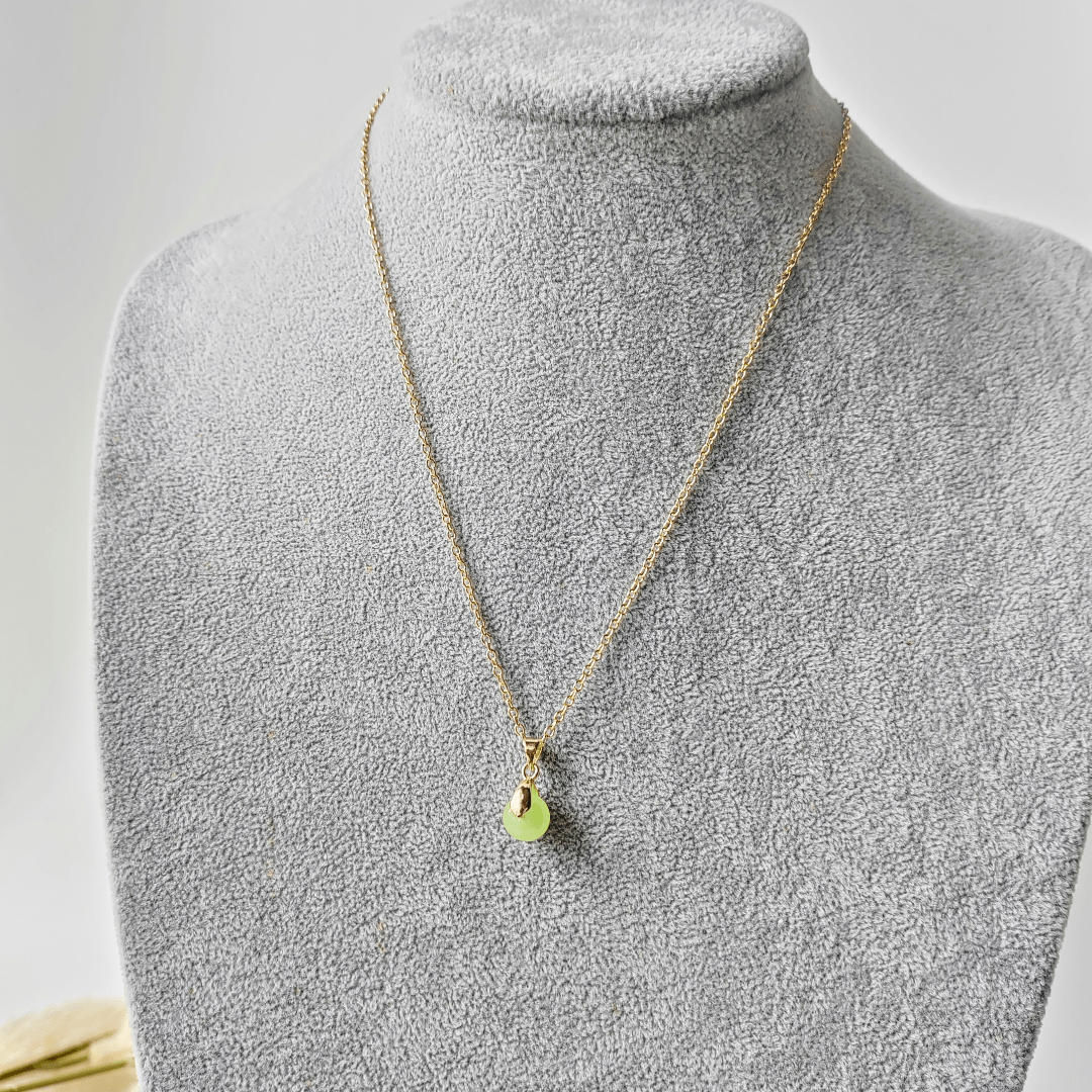 Peridot necklace for clarity