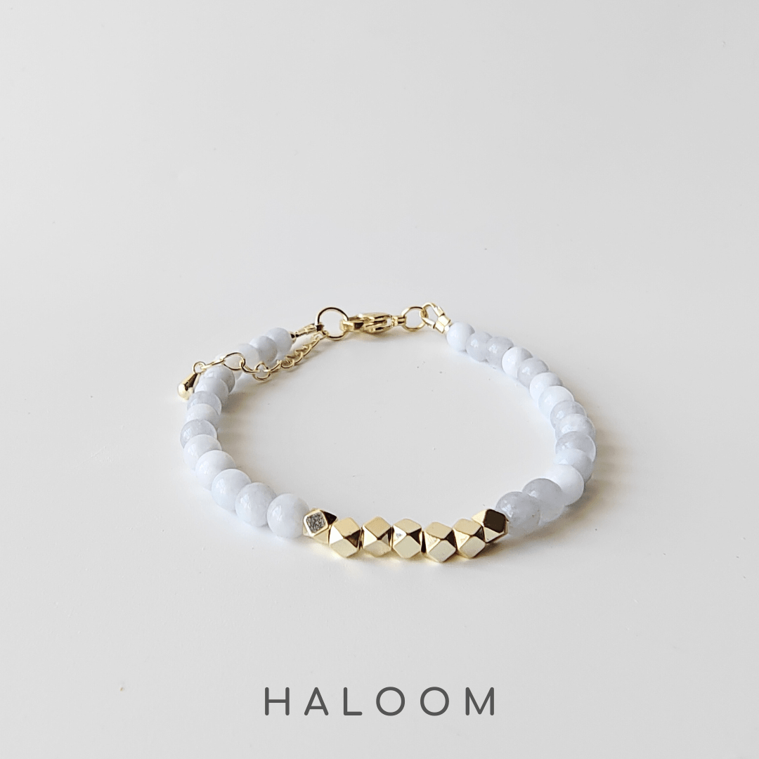 Aquamarine bracelet (4mm)