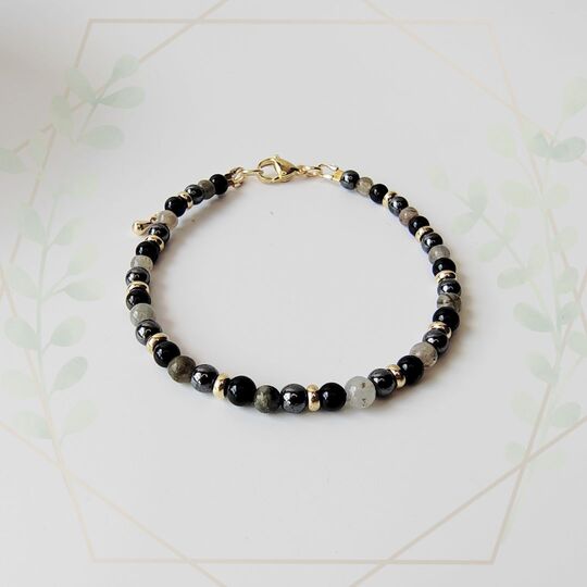 Find Your Power healing gemstone bracelet 4mm
