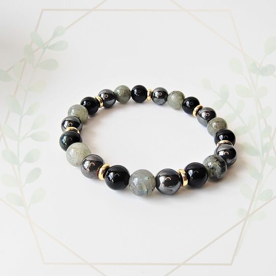 Find Your Power healing gemstone bracelet 8mm
