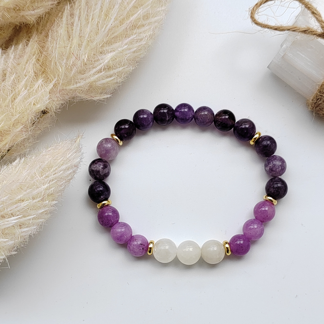 Calm & Clarity – Soothing Gemstone Bracelet