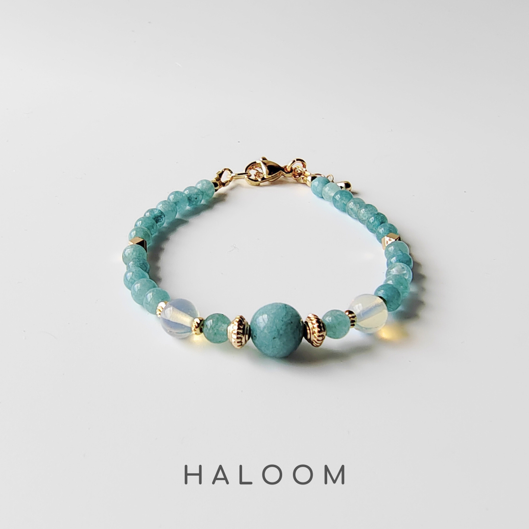 Peace & Relaxation healing gemstone bracelet