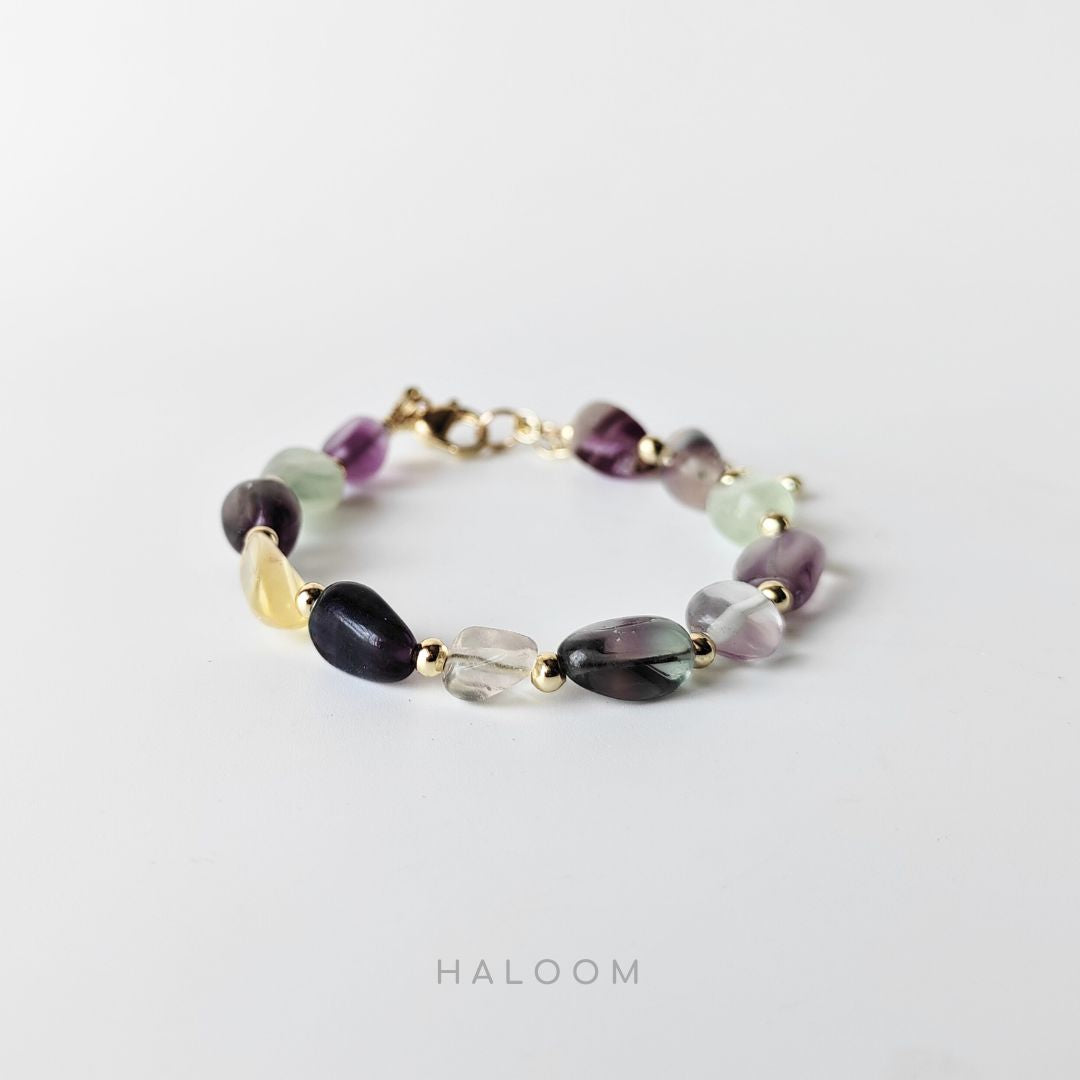 Clarity & Focus fluorite bracelet (~8mm)