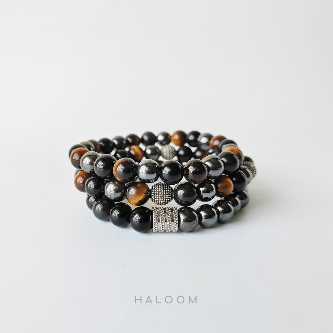 Gelang Perlindungan Tiga Kali (8mm)