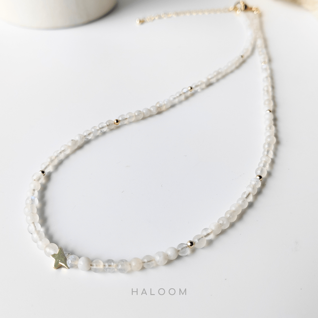 Protect & Soothe - Blue moonstone necklace