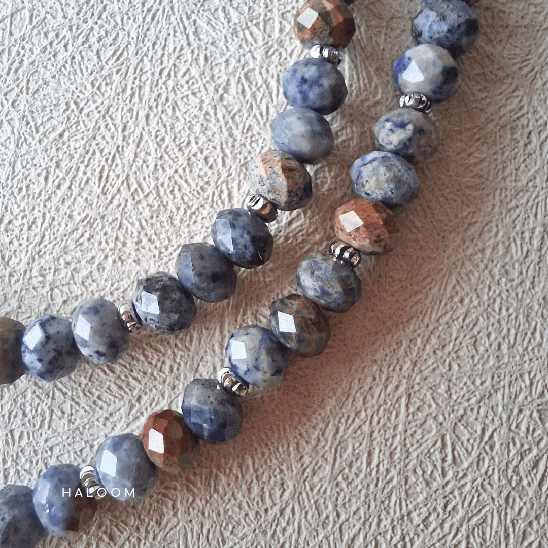 Sovereignty | Sunset Sodalite Necklace