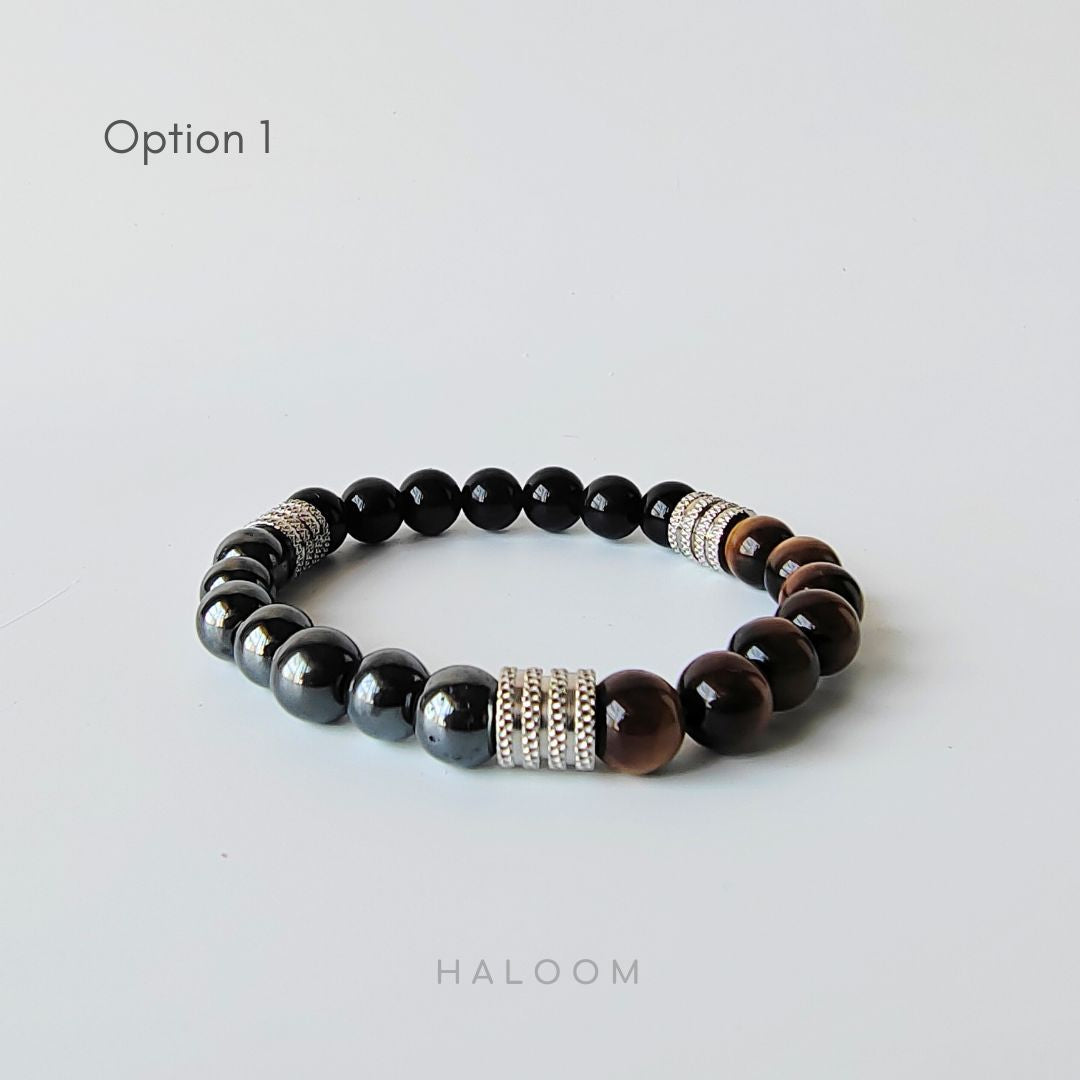 Gelang Perlindungan Tiga Kali (8mm)