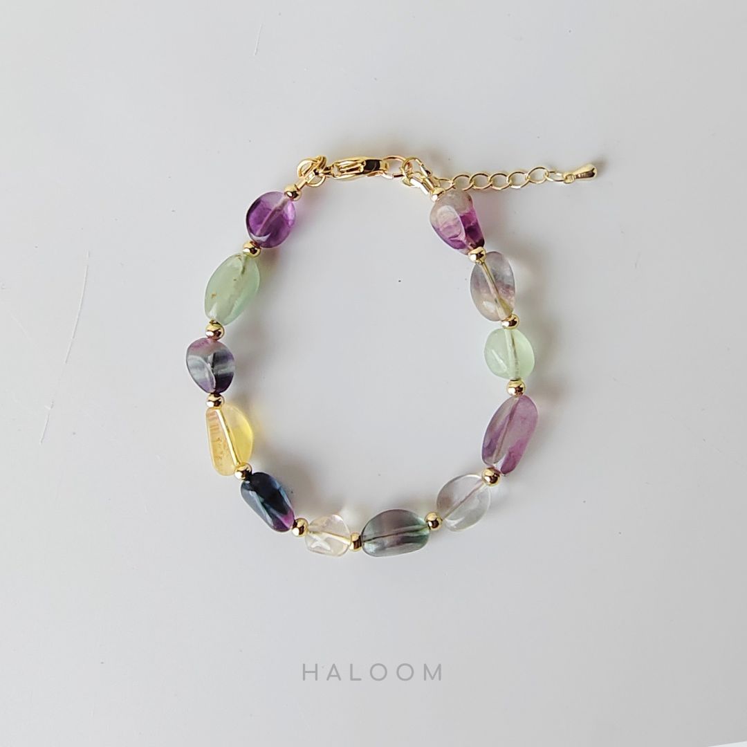 Clarity & Focus fluorite bracelet (~8mm)