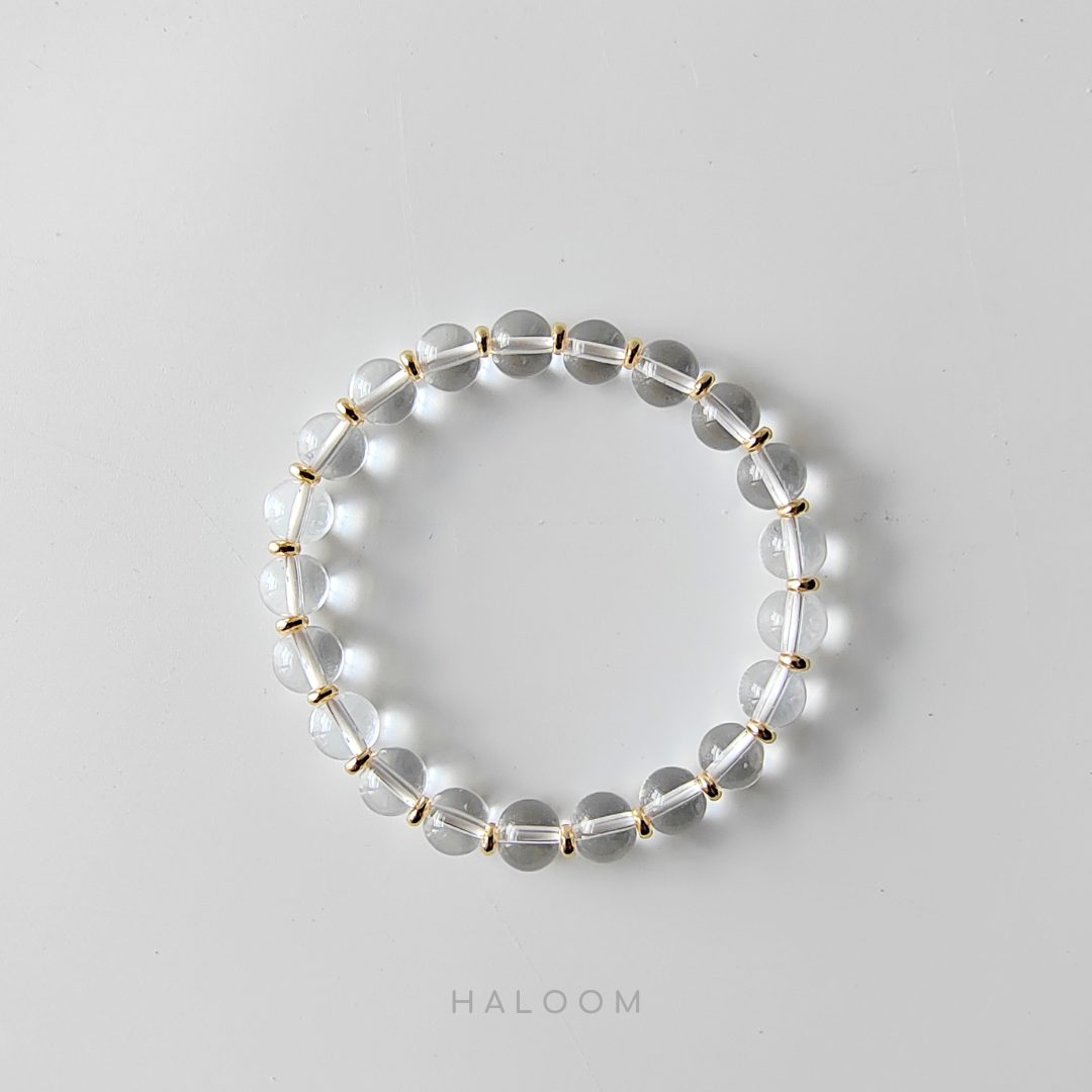 Clear Quartz bracelet (8mm)
