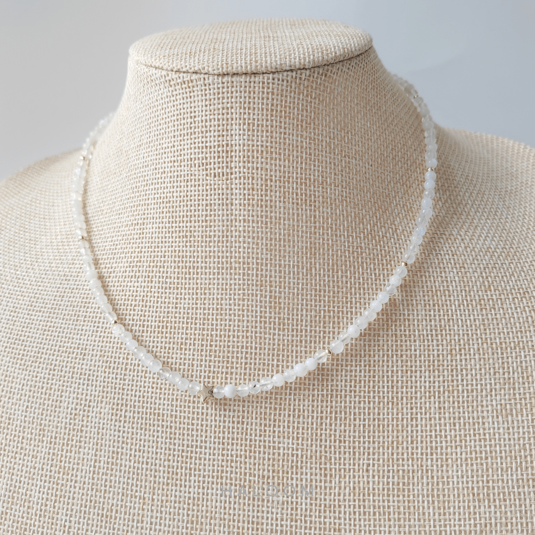Protect & Soothe - Blue moonstone necklace