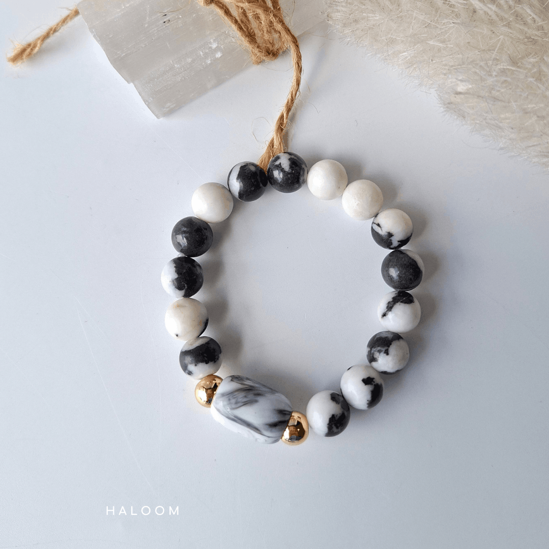 The Contrast | Black Zebra Jasper