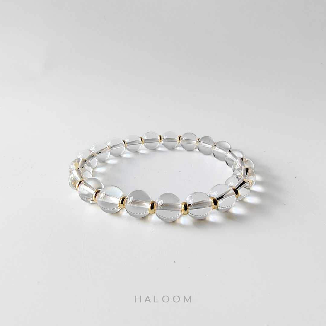 Clear Quartz bracelet (8mm)