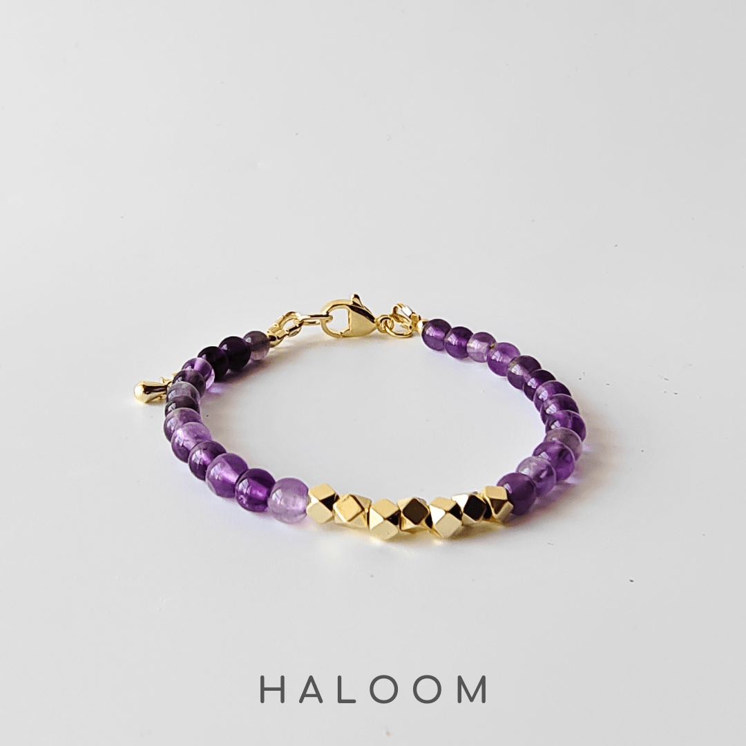 Amethyst set (4mm)