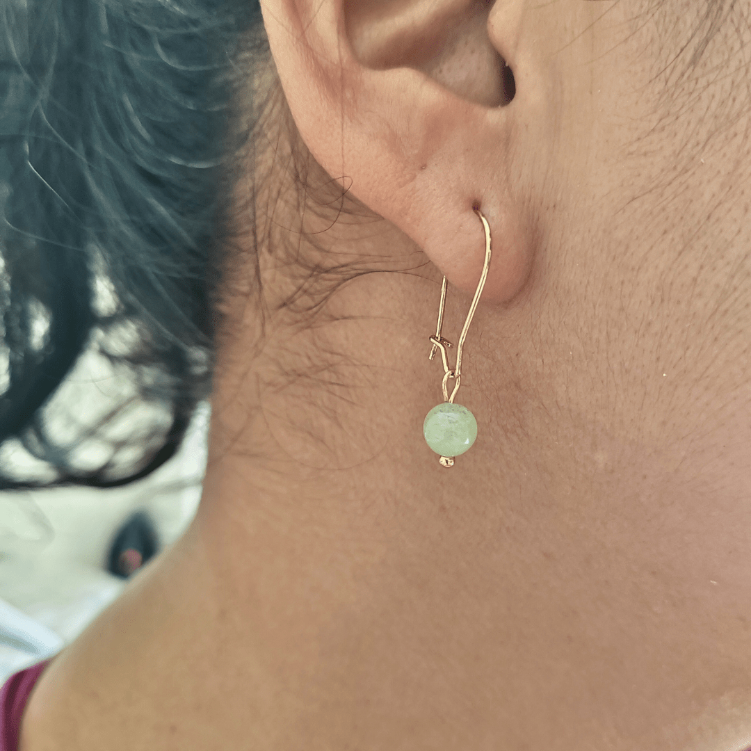 Peridot earrings – 6mm August birthstone