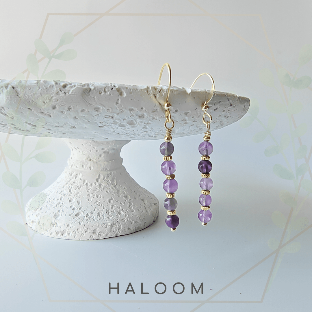 Amethyst set (4mm)