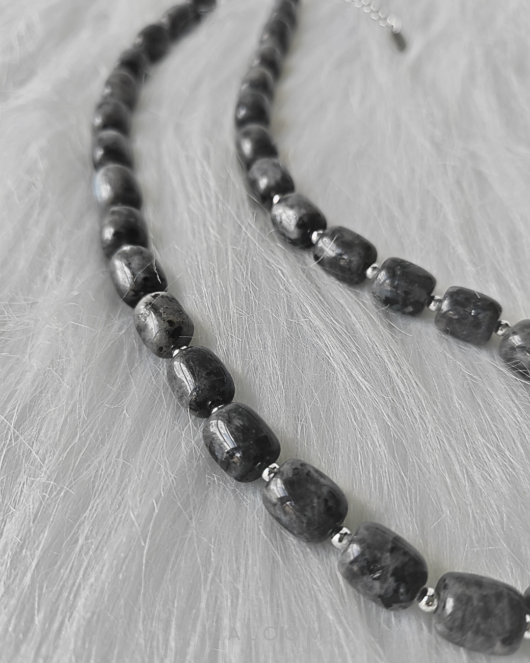Energy Protection larvikite necklace