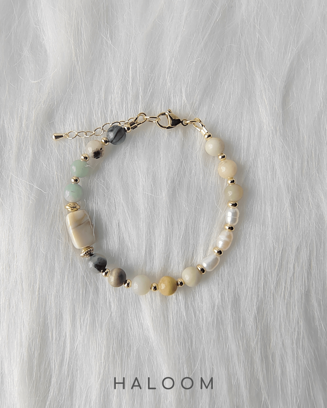 Speak with Ease amazonite bracelet
