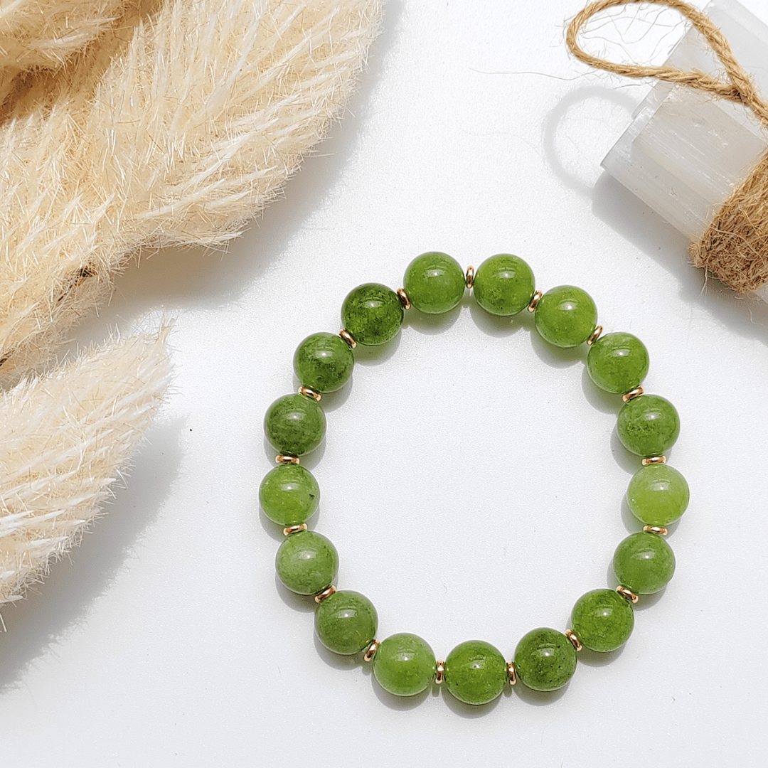 Gelang batu permata yang lebih ringan & Lebih Gembira 10mm