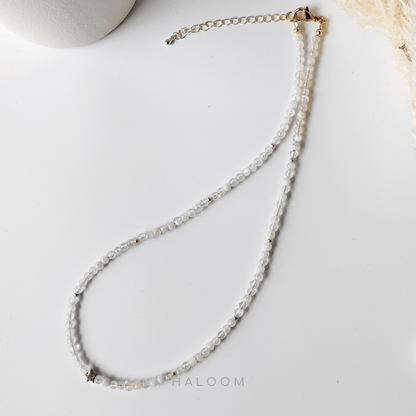 Protect & Soothe - Blue moonstone necklace.