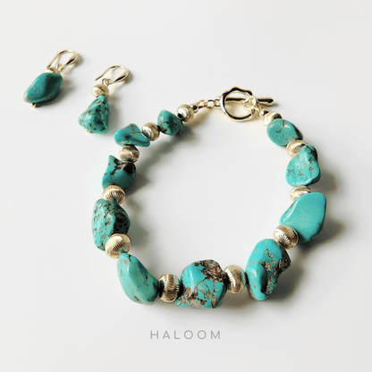 Protection & Luck turquoise bracelet.