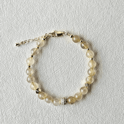 Golden Fortune | Gold Rutilated Quartz 6mm