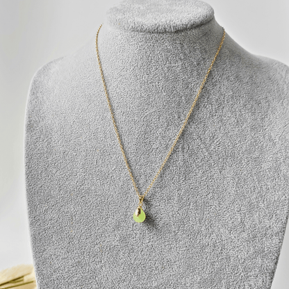 Peridot necklace for clarity