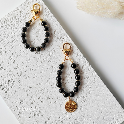 Black Obsidian intention charm – for protection and boundaries