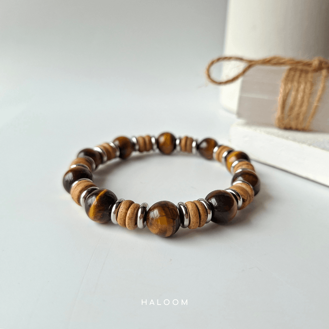 The Provider's Bracelet | Tiger's Eye 10mm