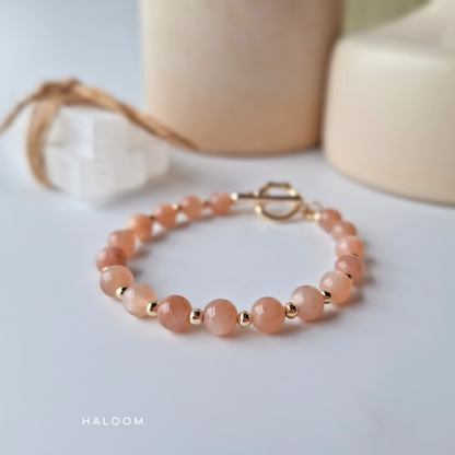 Sunstone Bracelet for Joy, Confidence & Success
