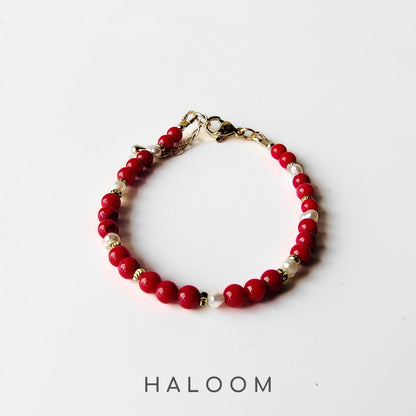 Courageous Heart bracelet and earrings set