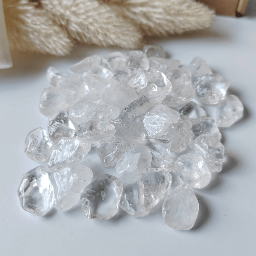 Cleansing tools gift set – palo santo, white sage, selenite & clear quartz