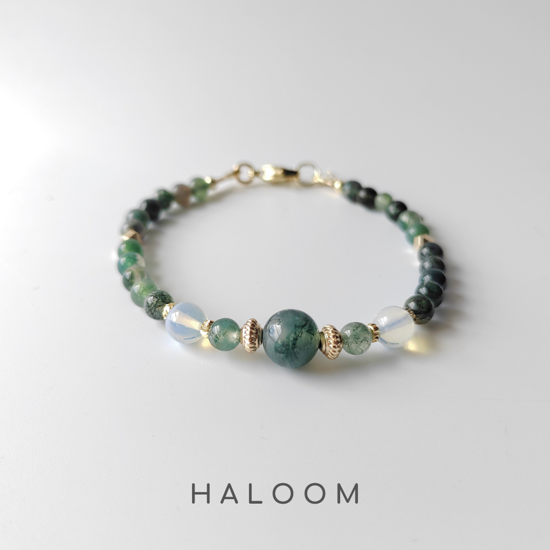 Healing & New Beginnings gemstone bracelet.