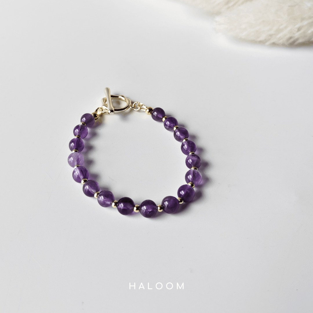 Amethyst Clarity & Calm bracelet