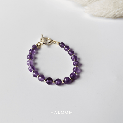 Amethyst Clarity & Calm bracelet