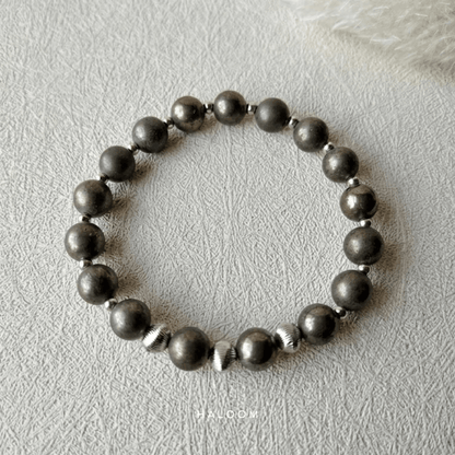 Ambition & Abundance Pyrite Bracelet