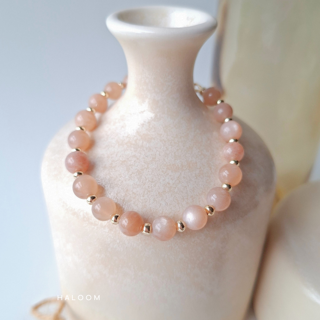 Sunstone Bracelet for Joy, Confidence & Success
