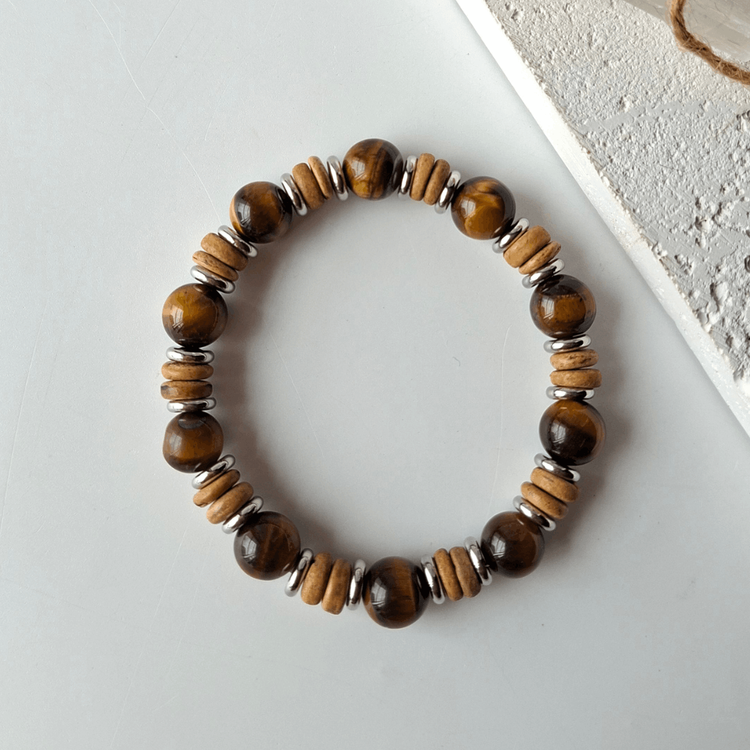 The Provider's Bracelet | Tiger's Eye 10mm