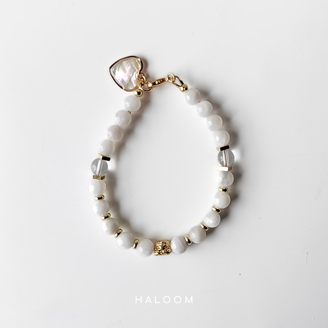 Inner Balance moonstone bracelet