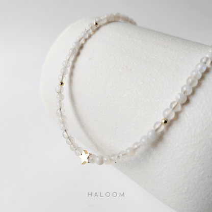 Protect & Soothe - Blue moonstone necklace.