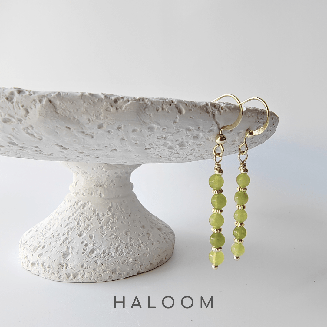 Set peridot (4mm)