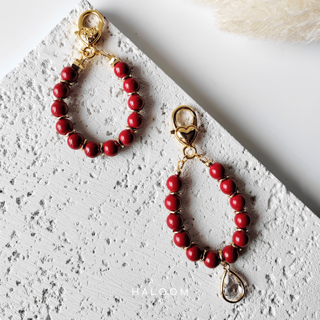 Cinnabar intention charm – for confidence and prosperity