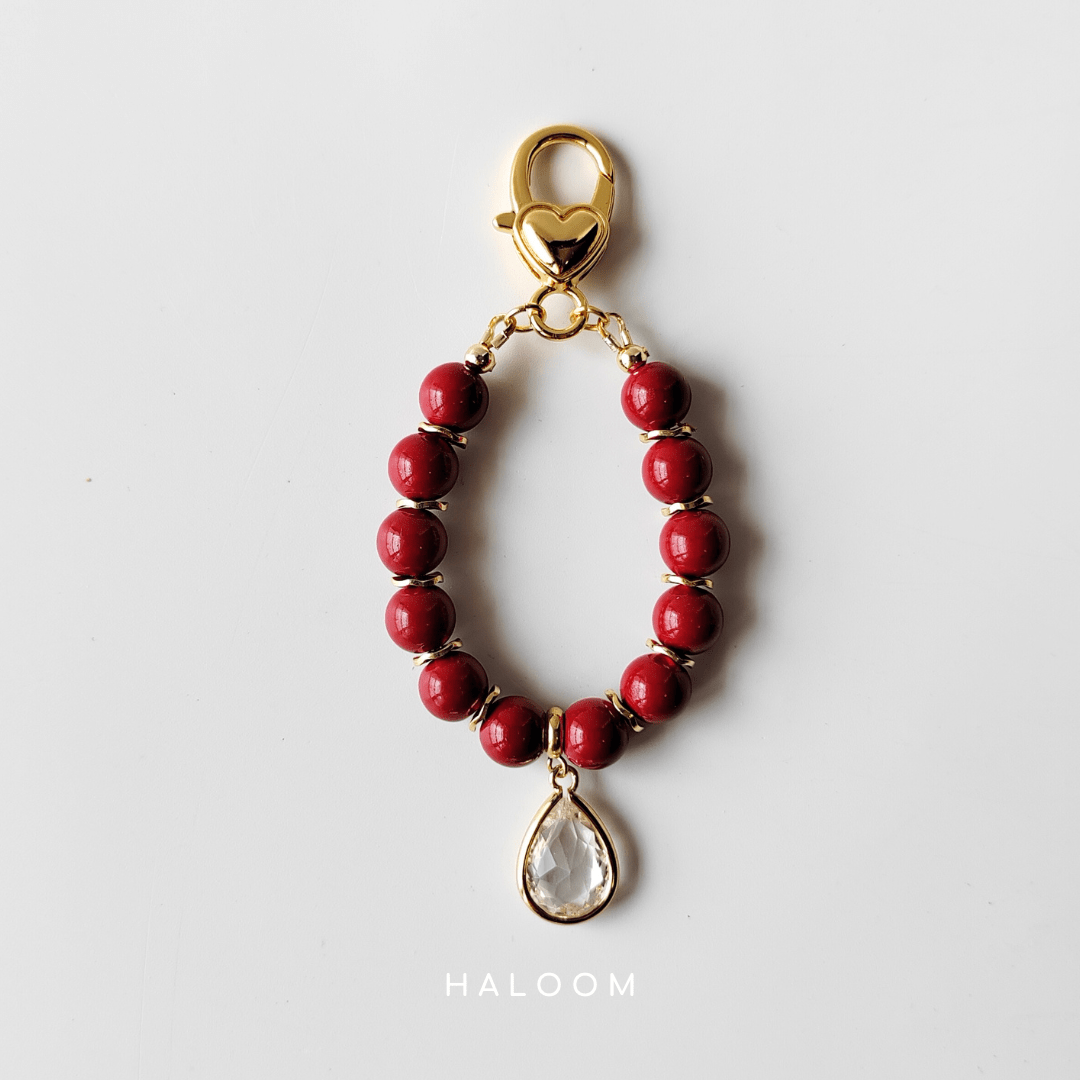 Cinnabar intention charm – for confidence and prosperity