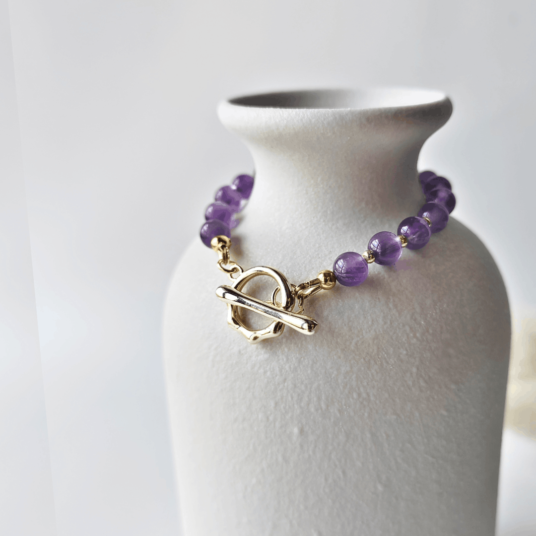 Amethyst Clarity & Calm bracelet
