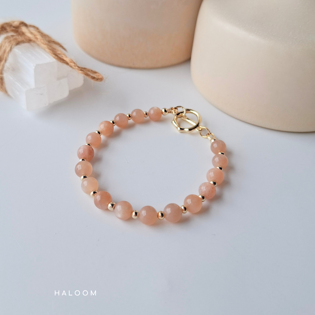 Sunstone Bracelet for Joy, Confidence & Success
