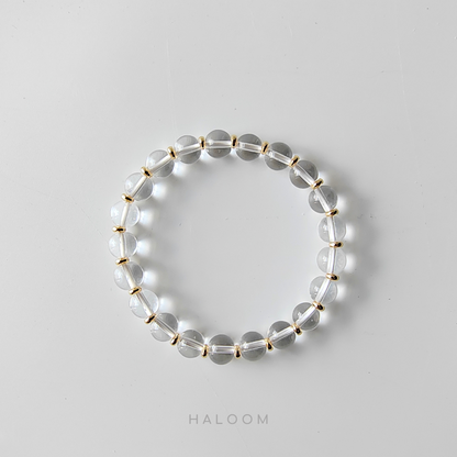 Clear Quartz bracelet (8mm)