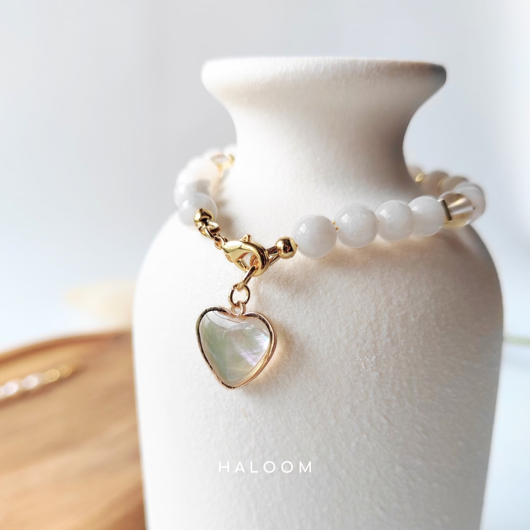 Inner Balance moonstone bracelet