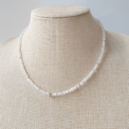 Protect & Soothe - Blue moonstone necklace.