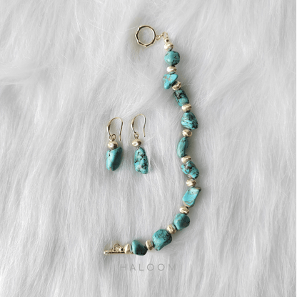 Protection & Luck turquoise bracelet.